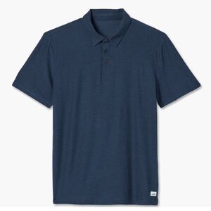 Vuori Men’s Strato Tech Polo in Navy Heather size XL